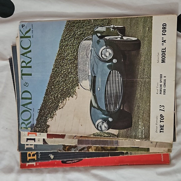 6 1957 Road and Track Magazine lot CLEARANCE - Picture 1 of 12